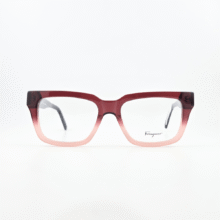 عینک طبی فریگامو گرادیان شرابی/صورتی