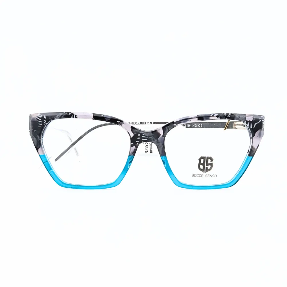 عینک طبی بوکاسنسو مدل Cyan Abstract عینک طبی بوکاسنسو مدل Cyan Abstract