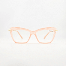 عینک طبی گوچی مدل Peach Crystal