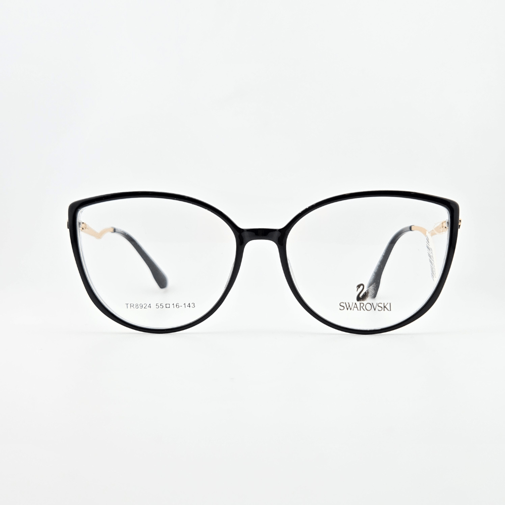 عینک طبی سوارسکی گربهای دایموند عینک طبی سوارسکی گربهای دایموند