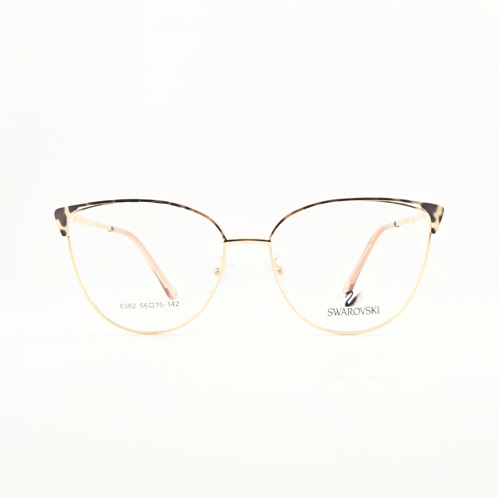 عینک طبی سوارسکی مدل Gold pattern عینک طبی سوارسکی مدل Gold pattern